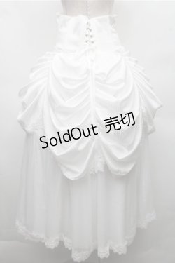 画像2: LOLITA / コルセットスカート  白 S-26-03-21-051-LO-SK-AS-ZS