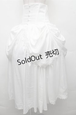 画像3: LOLITA / コルセットスカート  白 S-26-03-21-051-LO-SK-AS-ZS