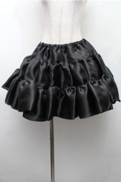 画像1: ATELIER PIERROT / ボリュームパニエ  黒 S-26-03-21-059-EL-SK-AS-ZS