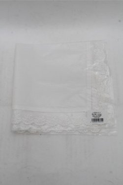 画像2: Moi-meme-Moitie / 燭台刺繍ハンカチ  白 S-26-03-21-010-MO-ZA-AS-ZS