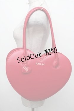 画像2: MILK / ハートバッグ  赤 S-26-03-21-019-ML-BG-AS-ZS