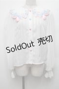 Sakya Lolita / スウィートハートブラウス  白 S-26-03-21-022-LO-BL-AS-ZS