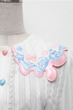 画像3: Sakya Lolita / スウィートハートブラウス  白 S-26-03-21-022-LO-BL-AS-ZS