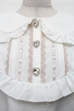 画像3: DearMyLove / ヨークフリルはしごレースうさみみブラウス LL 白 S-26-03-21-024-EL-BL-AS-ZS