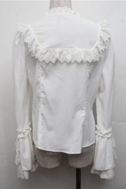 画像2: Hoshibako Works / 星夜の旅　姫袖ブラウス  白 S-26-03-21-027-LO-BL-AS-ZS