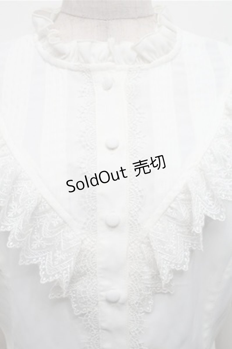 画像4: Hoshibako Works / 星夜の旅　姫袖ブラウス  白 S-26-03-21-027-LO-BL-AS-ZS (4)