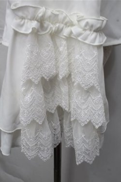 画像5: Hoshibako Works / 星夜の旅　姫袖ブラウス  白 S-26-03-21-027-LO-BL-AS-ZS