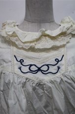 画像3: Hoshibako Works / ポルト・フレスカ リボン刺繍ブラウス  オフ S-26-03-21-030-LO-BL-AS-ZS (3)