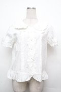 LOLITA / フリルブラウス L 白 S-26-03-23-004-LO-BL-AS-ZS