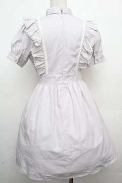 画像2: Ank Rouge / ボウタイフリルワンピース  グレー S-26-03-23-036-CA-OP-HR-ZS