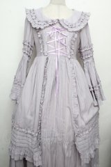 Physical Drop / 姫袖ドレス  ラベンダー S-26-03-23-037-LO-OP-HR-ZS