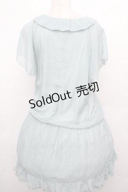 画像2: axes femme / シフォンワンピース  グリーン S-26-03-23-046-AX-TO-AS-ZS