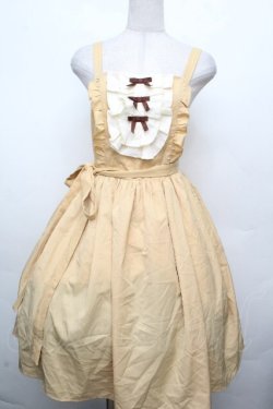 画像1: axes femme kawaii / ソフィアジャンパースカート  イエロー S-26-03-23-047-AX-OP-HR-ZS