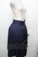 画像3: axes femme POETIQUE / ダークマリンスリットスカート  紺 S-26-03-23-051-AX-SK-HR-ZS (3)