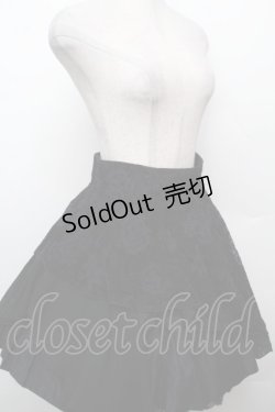 画像3: BPN / オパール加工イレヘムスカート  黒 S-26-03-23-054-GO-SK-AS-ZS