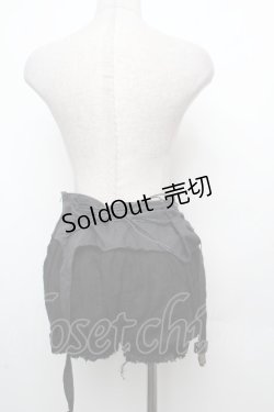 画像2: STIGMATA / ガーゼカボチャパンツ  黒 S-26-03-23-059-GO-PA-HR-ZS