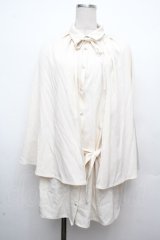 axes femme / ロングケープセットミニワンピース  オフ S-26-03-23-008-AX-OP-AS-ZS