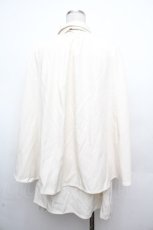 画像2: axes femme / ロングケープセットミニワンピース  オフ S-26-03-23-008-AX-OP-AS-ZS (2)