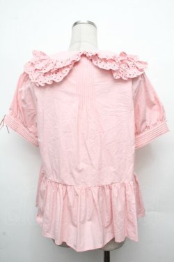 画像2: LOLITA / フリルブラウス  ピンク S-26-03-23-013-LO-BL-AS-ZS