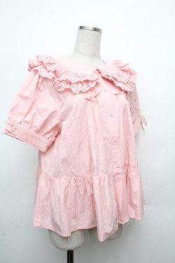 画像3: LOLITA / フリルブラウス  ピンク S-26-03-23-013-LO-BL-AS-ZS