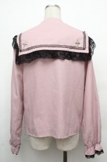 画像2: MA*RS / セーラー襟ブラウス  ピンク S-26-03-23-015-EL-BL-HR-ZS (2)