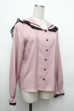 画像3: MA*RS / セーラー襟ブラウス  ピンク S-26-03-23-015-EL-BL-HR-ZS