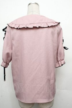 画像2: MA*RS / 袖スピンドル丸襟ブラウス  ピンク S-26-03-23-016-EL-BL-HR-ZS