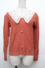 axes femme POETIQUE / /ニット  オレンジ S-26-03-23-018-AX-TO-AS-ZS