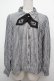 画像1: Amavel / ストライプブラウス  グレー S-26-03-23-026-CA-BL-AS-ZS (1)