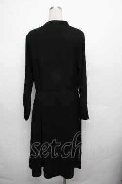 画像2: axes femme / サイドレース切替ワンピース  黒 S-26-03-23-027-AX-BL-AS-ZS