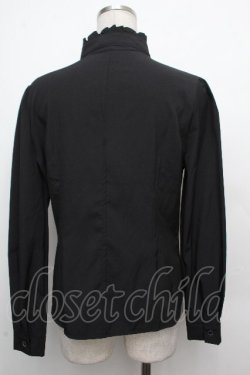 画像2: LOLITA / フリルブラウス  黒 S-26-03-23-028-LO-BL-AS-ZS