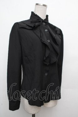 画像3: LOLITA / フリルブラウス  黒 S-26-03-23-028-LO-BL-AS-ZS