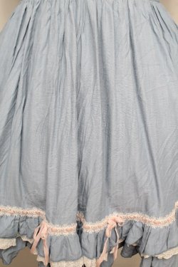 画像5: Hoshibako Works / ベルスーズリボン刺繍ワンピース  サックス S-26-03-23-031-LO-OP-AS-ZS