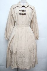 axes femme / ベルトディティールワンピース  オフ S-26-03-23-032-AX-OP-AS-ZS