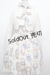 Forest Wardrobe / 永遠のエコー半袖ワンピース+ジャケットセット  アイボリー S-26-03-23-033-LO-OP-HR-ZS