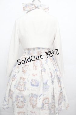 画像2: Forest Wardrobe / 永遠のエコー半袖ワンピース+ジャケットセット  アイボリー S-26-03-23-033-LO-OP-HR-ZS