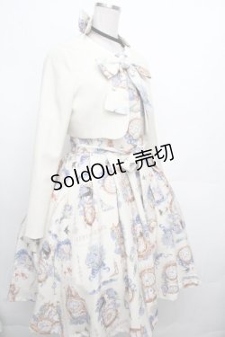 画像3: Forest Wardrobe / 永遠のエコー半袖ワンピース+ジャケットセット  アイボリー S-26-03-23-033-LO-OP-HR-ZS