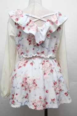 画像2: LIZ LISA / ベリーブーケトップス  サックス S-26-03-24-029-LO-TO-HR-ZS