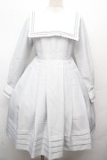 Angelic Pretty / 上級生ワンピース  グレー S-26-03-24-033-AP-OP-HR-ZS