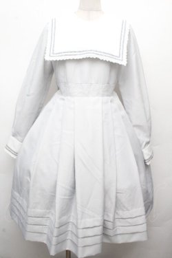 画像1: Angelic Pretty / 上級生ワンピース  グレー S-26-03-24-033-AP-OP-HR-ZS