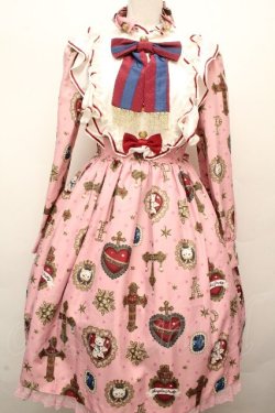 画像1: Angelic Pretty / Noble Collectionワンピースセット  ピンク S-26-03-24-034-AP-OP-AS-ZS