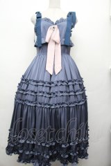 Angelic Pretty / Classy Ladyジャンパースカート  ネイビー S-26-03-24-036-AP-OP-SA-ZS