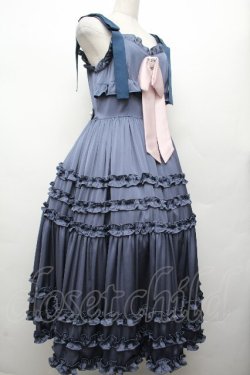 画像3: Angelic Pretty / Classy Ladyジャンパースカート  ネイビー S-26-03-24-036-AP-OP-SA-ZS