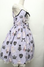 画像3: Angelic Pretty / Mademoiselle de Paris Specialジャンパースカート  ラベンダー S-26-03-24-040-AP-OP-AS-ZS (3)