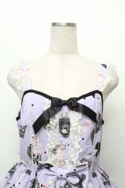 画像4: Angelic Pretty / Mademoiselle de Paris Specialジャンパースカート  ラベンダー S-26-03-24-040-AP-OP-AS-ZS