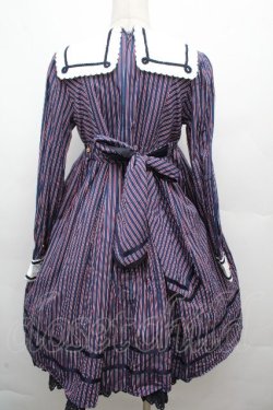 画像2: Angelic Pretty / Universityワンピース  紺ｘ赤 S-26-03-24-041-AP-OP-AS-ZS
