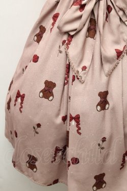 画像3: axes femme kawaii / プレゼントベアージャンスカ  ブラウン S-26-03-24-005-AX-OP-HR-ZS