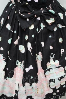 画像5: Angelic Pretty / Decoration Dream後ろフリルジャンパースカート  黒 S-26-03-24-043-AP-OP-SZ-ZS