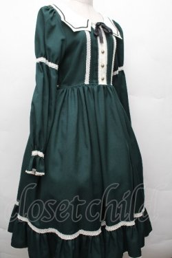 画像3: ALICE and the PIRATES / Bat Maidワンピース  グリーン S-26-03-24-050-PA-OP-AS-ZS