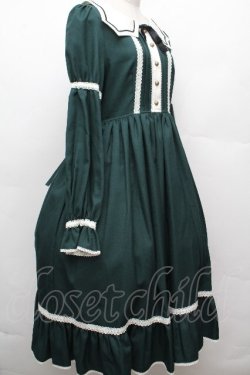 画像3: ALICE and the PIRATES / Bat Maidワンピース  グリーン S-26-03-24-051-PA-OP-AS-ZS